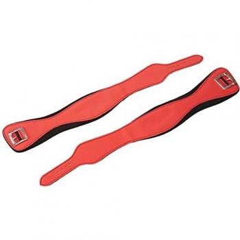 Berkemann Holzschuh Berkilette, rot/schwarz, 48.5 EU mit Wechselriemen