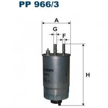 Spritfilter FILTRON PP966/3 (BS519155A, 95513399)