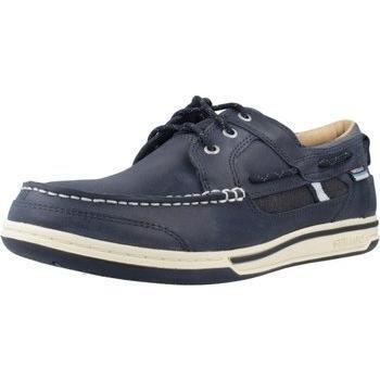 Zapato Tritón Azul Acero y Beige para Hombre 44