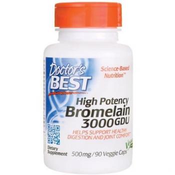 Bromelina 3000 GDU 90 cápsulas vegetais 500mg