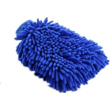 Manopla de limpieza de coche de doble microfibra