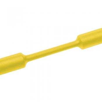 Tubo termoretraibile giallo 18 mm 6 mm 3:1 senza colla a metro