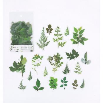 Japanische Kawaii‑Schreibwaren‑Set: 40 Aufkleber – Blume & Pilz