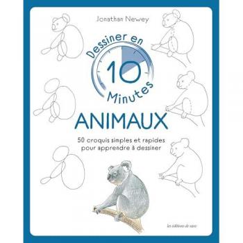 Animaux : 50 croquis simples et rapides pour apprendre à dessiner