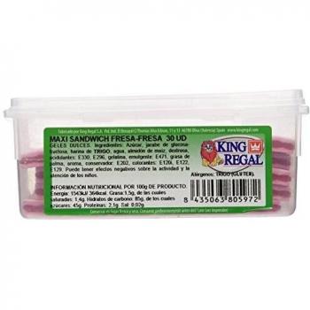 Maxi Sandwich Fresa Fresa KING REGAL