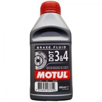 MOTUL Líquido de frenos DOT 3 y 4 0,5L