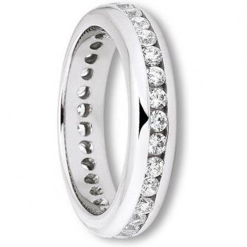 925 Silberring mit Zirkonia für Damen