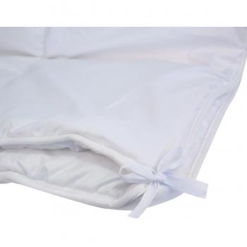 Microfibre Bleu Câlin Couette 4 Saisons, 410 g/m², 240×220 cm