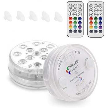 Multi-Color Pond Lights for Fish Tank and Bathtub Decorations