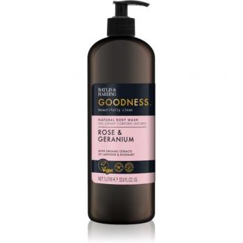 Baylis & Harding Rose & Geranium Shower Cleanser – 1000 mL