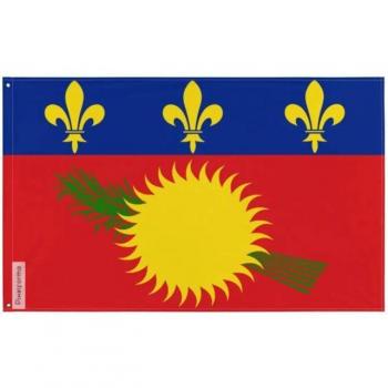 Recto Verso Guadeloupe Flag 96x144cm Poly