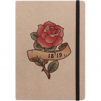 Letts Rose-Colored A5 Week View Diary Midyear 18-19