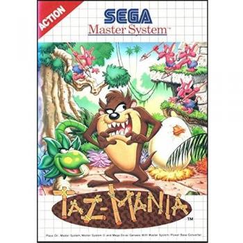Set Taz Manía Master System en óptimas condiciones sin casete