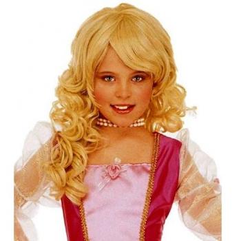 Capelli ondulati per bambina bionda Widmann