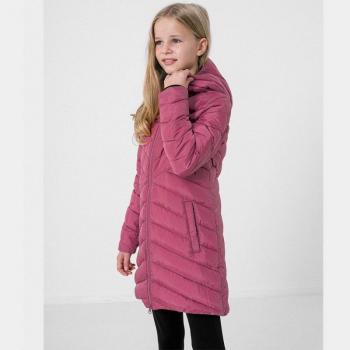 4F Daunenjacke HJZ22 JKUDP003 Schwarz Rosa Regular Fit 152