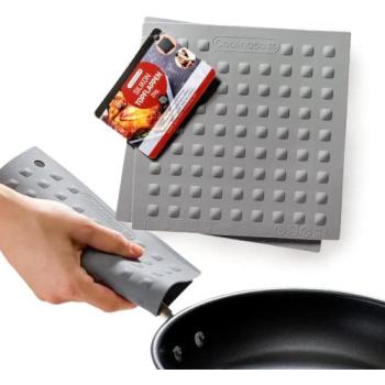 Platinum‑Silicone Handtücher – 2‑teiliges Topflappen-Set – 20 × 20 cm – Hitzebeständig