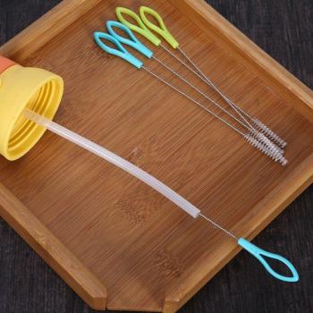 Set de 10 Cepillos Suaves en Acero Inoxidable – Limpieza Eficaz de Botella Infantil