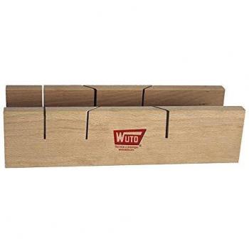 WUTO | Corta ingletes doble con soporte 300x65mm