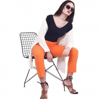Pantalon coupe skinny Fierte Taille élastique