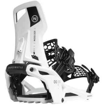 Fixations Snowboard Nidecker OG Supermatic White, Taille Small
