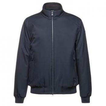 Geox Vincit Herrenjacke Stehkragen Nachtblau Größe 48
