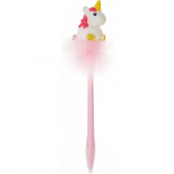 PENNA LEGAMI CON UNICORNO LUMINOSO