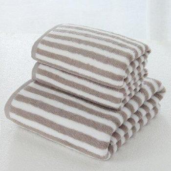 Men's Striped Cotton Beach Towel