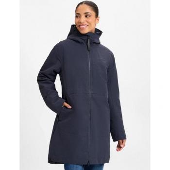 Didriksons Damen-Langjacka Elena – Größe 42, blauer Farbton