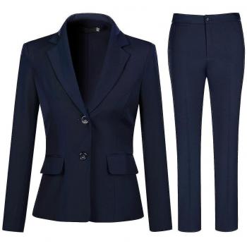Costume Formelle Femme Bleu Foncé