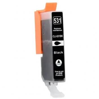 Cartucho Compatível Canon CLI-531BK Preto