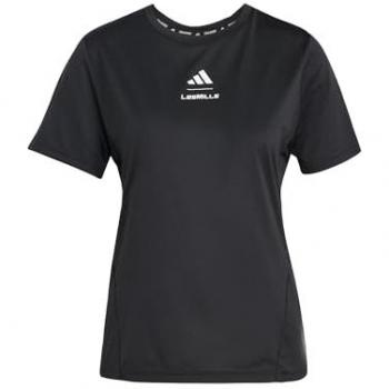 Adidas Performance – Les Mills T-Shirt in Schwarz mit Grafiklogo – XS, Damen