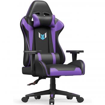 155-Degree Adjustable Gaming Chair with Headrest and Lumbar Support