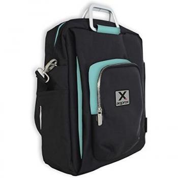 Sac à Dos Nylon Noir/Azul pour Ordinateur 15.6 avec Compartiments