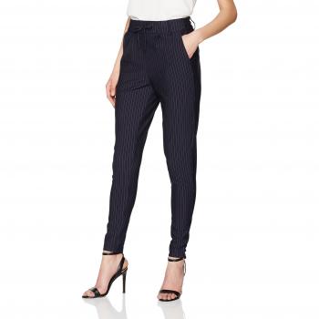 ONLY Onlpoptrash Pantalones Clásicos, Azul (Night Sky), Talla Medium