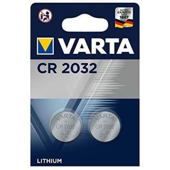 Varta Lithium CR2032 Coin Cell Battery Duo Pack