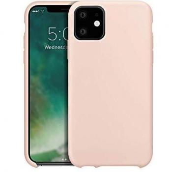 Silicone “Nude” Pink Protection for iPhone 11