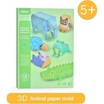 MiDeer Colorful Origami Craft Set for Ages 3-8