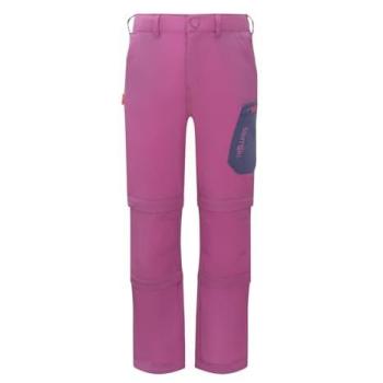 Trollkids Preikestolen Twin‑Zip Shorts – Mallow Pink & Violet Blue, 134 cm (Male Child)