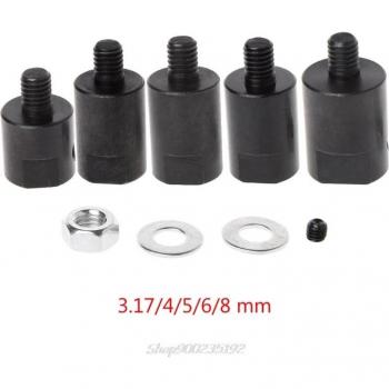 Set de Adaptadores de Eje para Motor de Hoja de Sierra 3,17/4/5/6/8mm