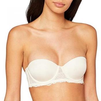 Calvin Klein Sujetador Lift Multiway, Marfil, Talla 38B para Mujer