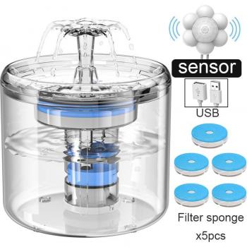 Automatic Pet Drinking Fountain with Filter