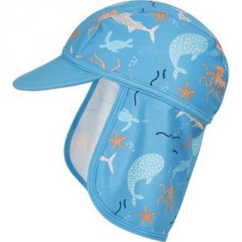 Playshoes berretto turchese protezione UV animali marini