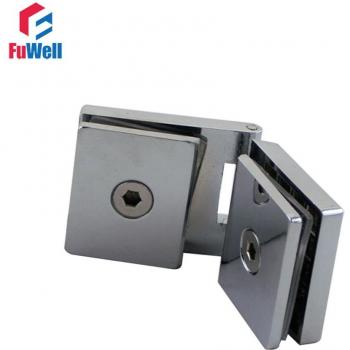 Frameless Shower Door Hinge Clamp for 5-8mm Glass