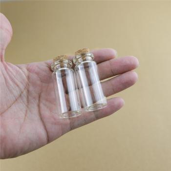 50pcs 10ml Glass Bottles for Crafts with Cork