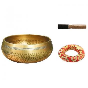 Bowl Tibetano Nepalí de Cobre para Meditar y Practicar Yoga