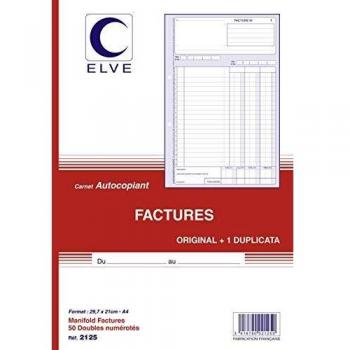 Carnet de prise de notes A4, Elve, 50 pages