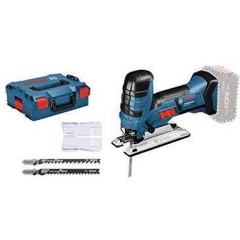Bosch GST 18V-LI S, Sierra de calar a batería + L-Boxx