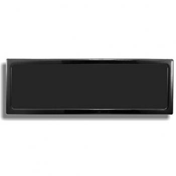 DEMCiflex Square Black Magnetic PC Radiator Filter 3 x 120 mm
