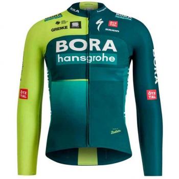 Bora 2024 Maillot Thermal Verde Manga Larga XL