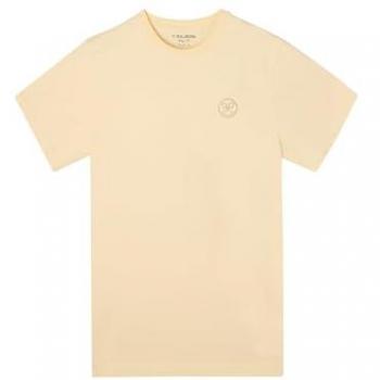 Men's Silbon Smile Yellow Short Sleeve XL T-Shirt